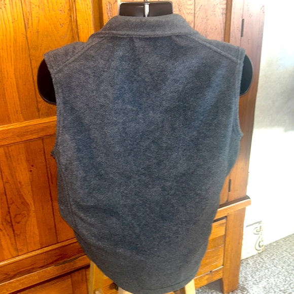 COLUMBIA🏔️Men’s FLEECE Gray VEST Size Medium - Picture 4 of 11